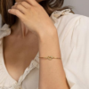 14K Gold Plated Forever Love Knot Infinity Bracelets for Women | Gold Bracelet for Women - Image 2