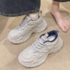 The round toe and retro design elements give these sneakers - Image 3
